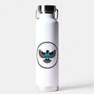 Botella de agua de águila nativa
