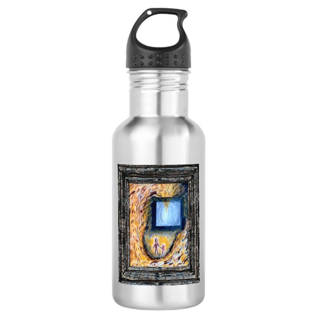 Botella de agua de aluminio de The Guardian (Anverso)