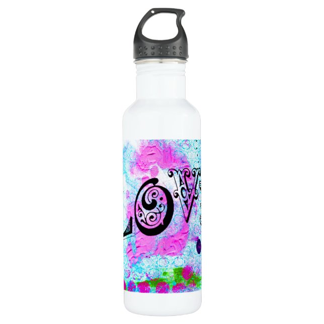 Botella de agua de amor (Anverso)