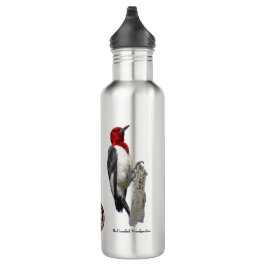 Botella de agua de aves