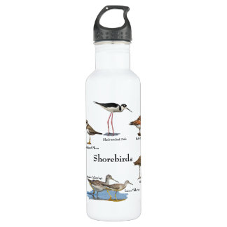 Botella de agua de aves cortas