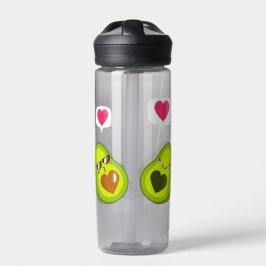 BOTELLA DE AGUA DE AVOCADO CUTIBLE ADORABLE