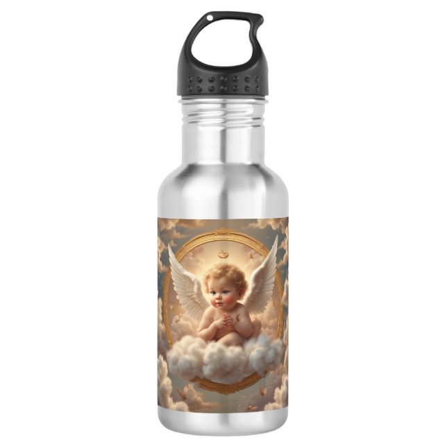 Botella de agua de Baby Angel (Anverso)