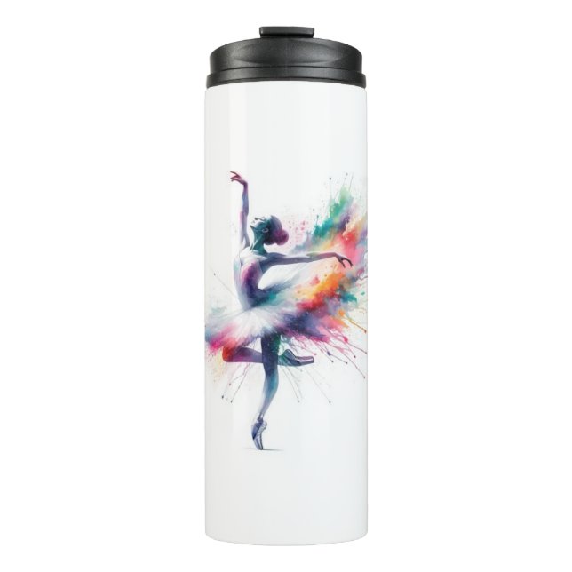 Botella de agua de bailarina (Anverso)