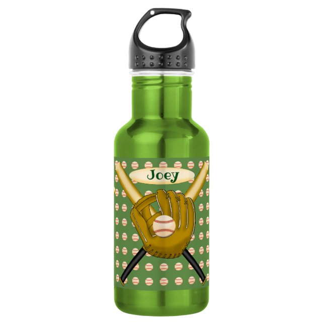 Botella de agua de béisbol (Anverso)