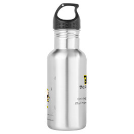 Botella de agua de Ben de los estudios del barril