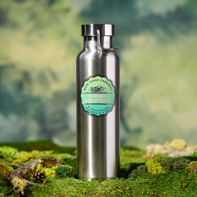 Botella de agua de Blue Ridge Parkway (Al aire libre (girado))