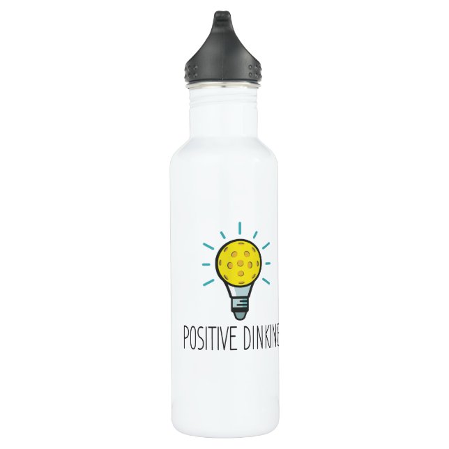 Botella de agua de bolas de pato de efecto positiv (Derecha)