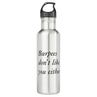 Botella de agua de Burpees