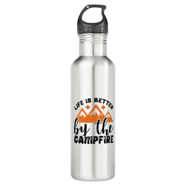 Botella de agua de camping (Anverso)