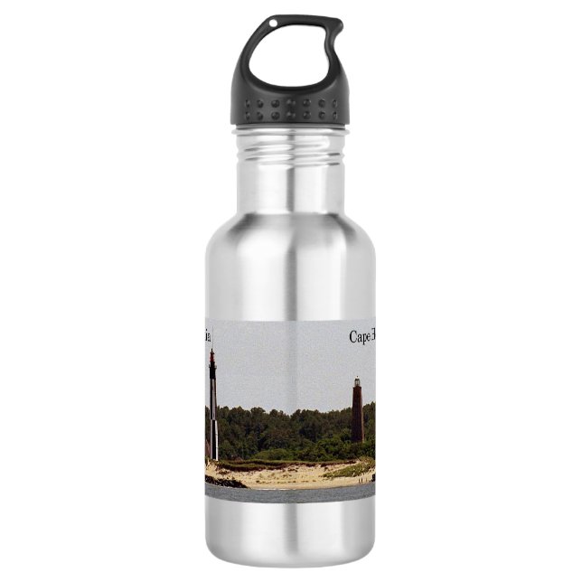 Botella de agua de Cape Henry Lighthouses (Anverso)