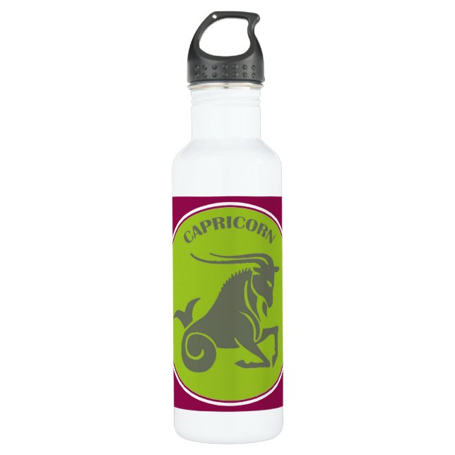 Botella de agua de Capricorn (Anverso)