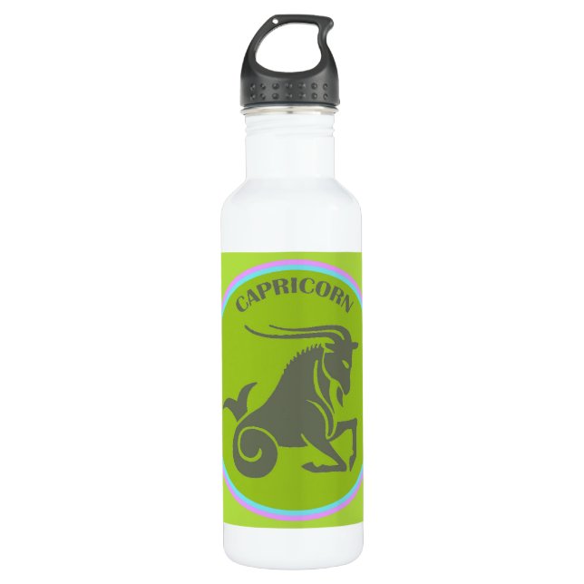 Botella de agua de Capricorn (Anverso)