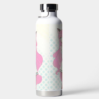 Botella de agua de catgirl de anime Kawaii