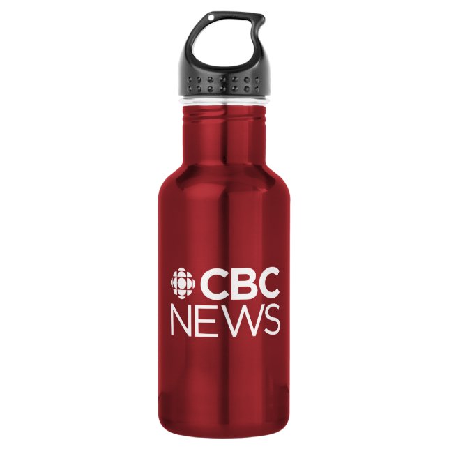 Botella de agua de CBC News (Anverso)