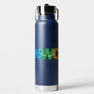Botella De Agua De Chorale De Nuevo Mundo Con Paja