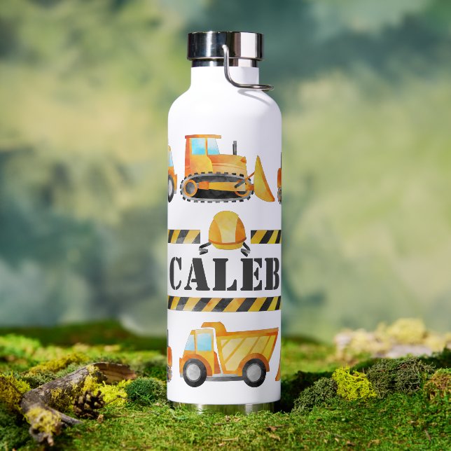 Botella de agua de construcción personalizada (Exterior)