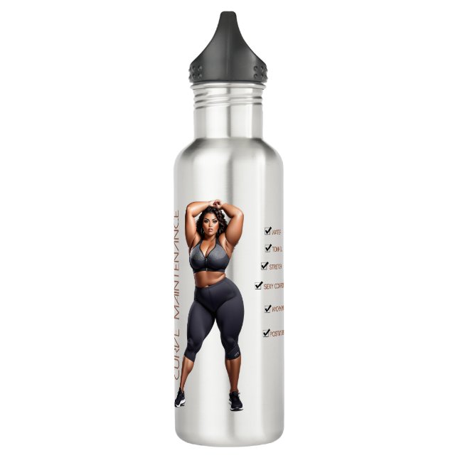 Botella de agua de cuerpo positivo (Izquierda)