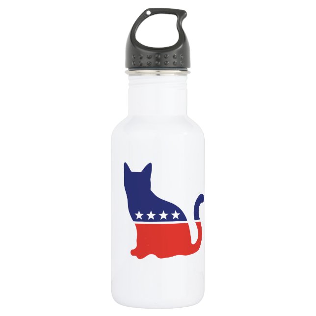 Botella de agua de Democat (Anverso)