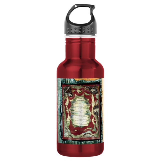 Botella de agua de desesperación eterna (Anverso)