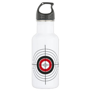 Botella de agua de destino Bullseye