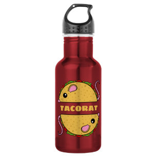 Botella de agua de doble taco rat