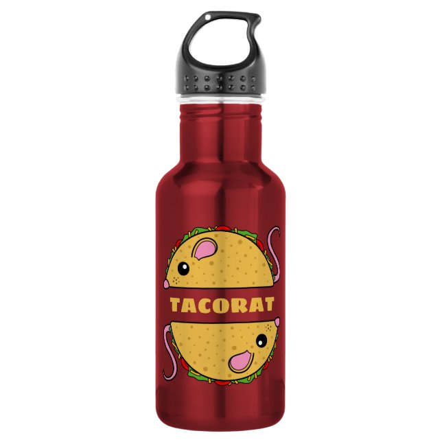 Botella de agua de doble taco rat (Anverso)
