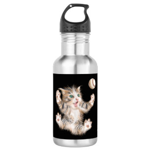 Botella de agua de encargo (18 onzas), acero