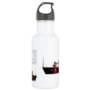 Botella de agua de espaciado