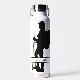 Botella de agua de excursión femenina personalizad