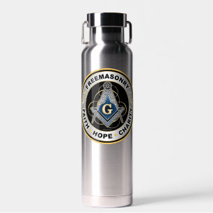 Botella de agua de Freemason
