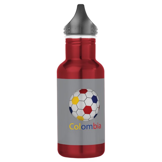 Botella de agua de fútbol de Colombia (Izquierda)