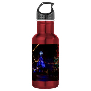 Botella de agua de Galore y Luces navidades