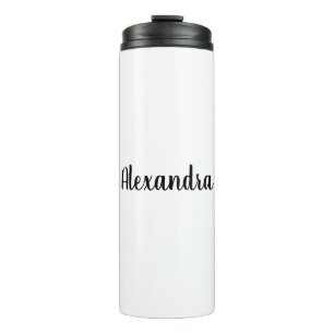 Botella de agua de gimnasio con nombre personaliza