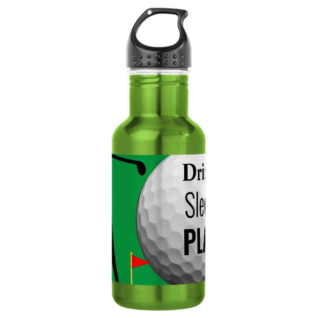 Botella de agua de golf personalizada (Anverso)