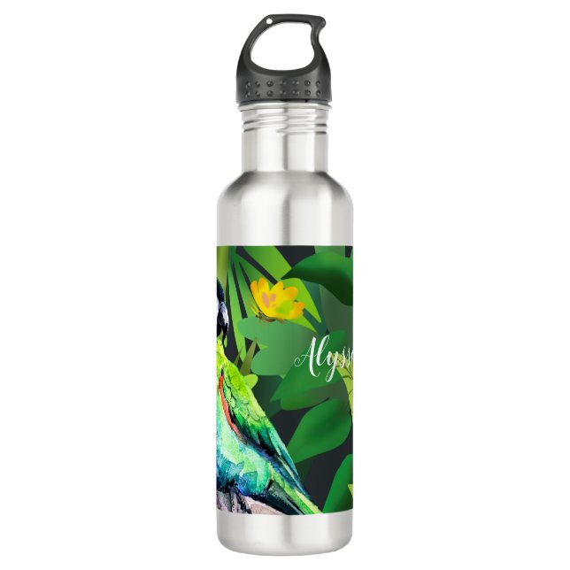 Botella de agua de Hahn Macaw 710 Ml (Anverso)