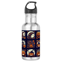 Botella de agua de Halloween