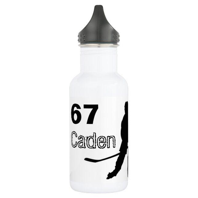 Botella de agua de hockey personalizada (Izquierda)