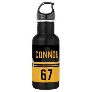 Botella de agua de hockey personalizada