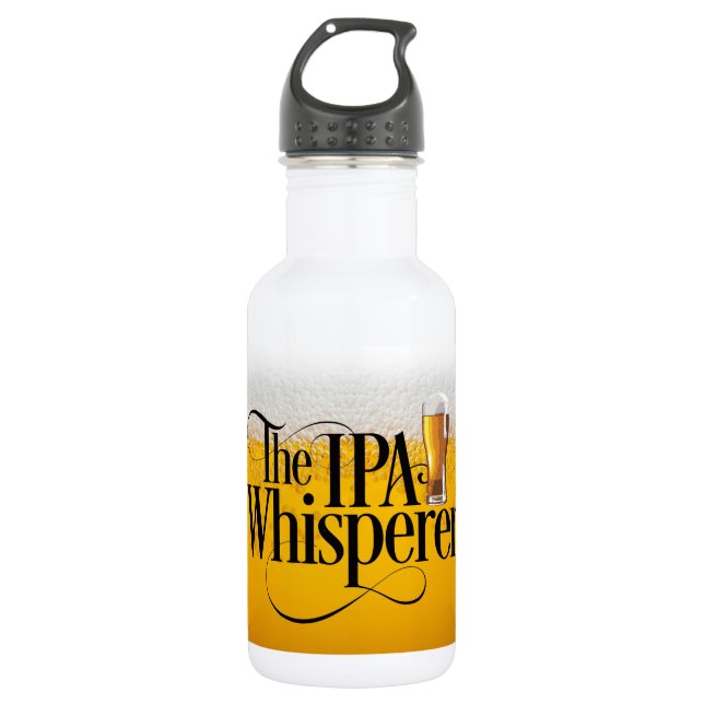 Botella de agua de IPA Whisperer (Anverso)