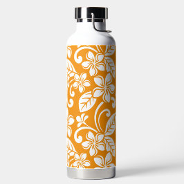 BOTELLA DE AGUA DE ISLA PLUMERIA (NARANJA)