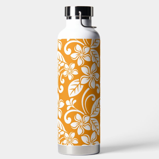 BOTELLA DE AGUA DE ISLA PLUMERIA (NARANJA) (Izquierda)