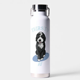 Botella de agua de KiniArt Bernadoodle