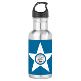Botella de agua de la bandera de la ciudad de Hous