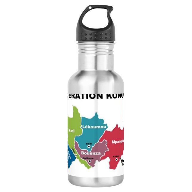 Botella de agua de la bandera FK (Anverso)