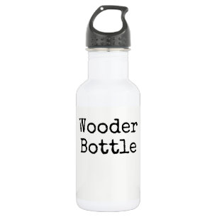 "Botella de agua de la botella de Wooder"