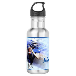 Botella de agua de la Figura Personalizada de Fútb