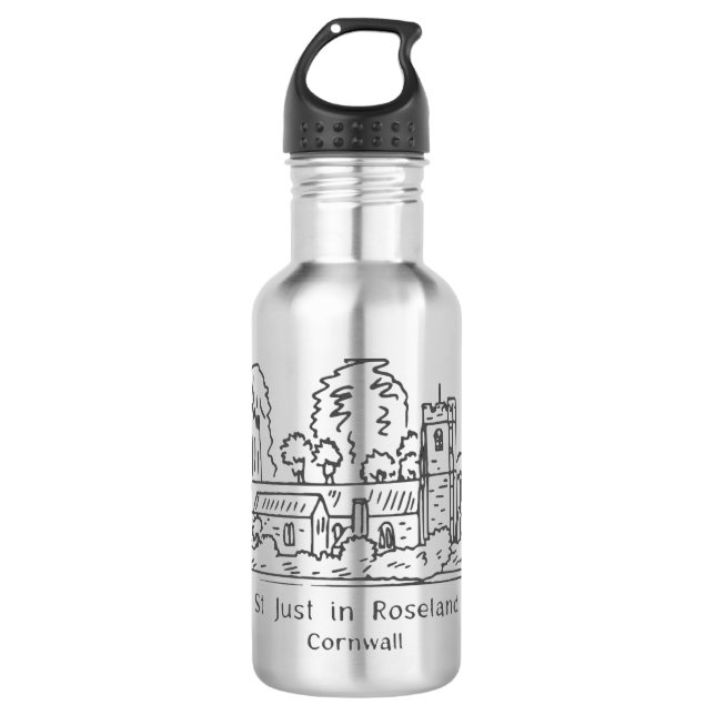 Botella de agua de la iglesia de St Just in Rosela (Anverso)