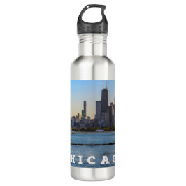 Botella de agua de la Línea Skyline de Chicago