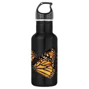 Botella de agua de la mariposa de monarca 18oz